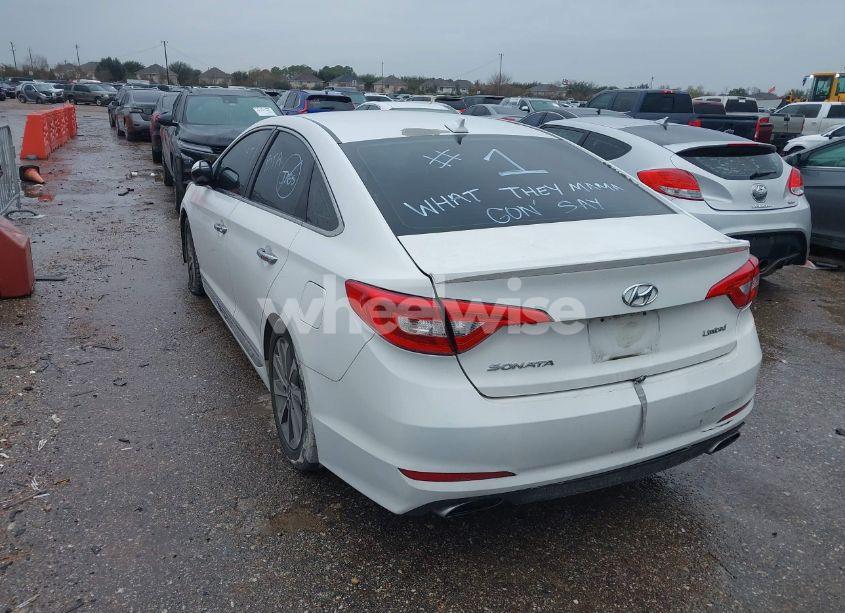 Photo 3 of 2015 Hyundai Sonata SPORT (VIN 5NPE34AF6FH237482)