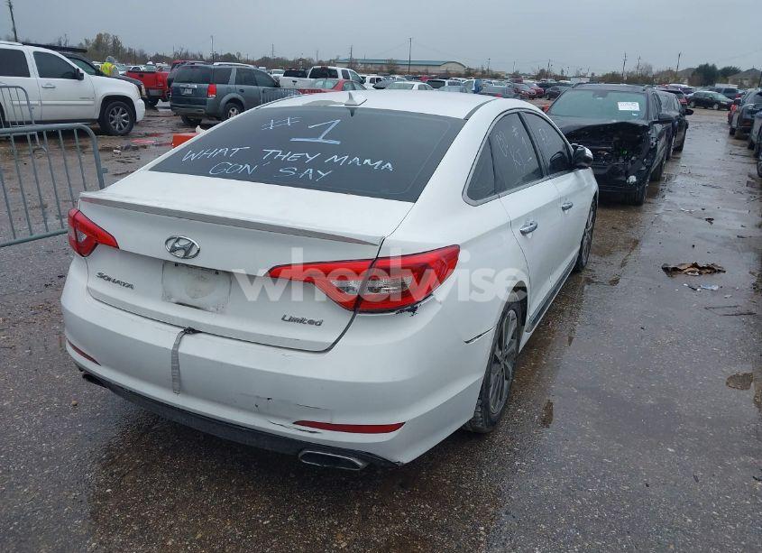 Photo 4 of 2015 Hyundai Sonata SPORT (VIN 5NPE34AF6FH237482)