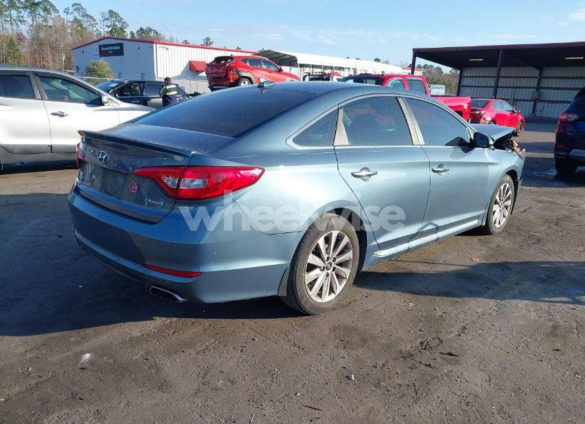 Photo 4 of 2015 Hyundai Sonata SPORT (VIN 5NPE34AF6FH239975)