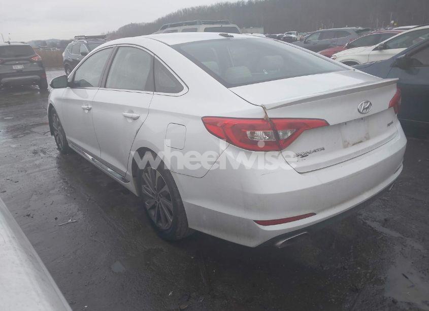 Photo 3 of 2016 Hyundai Sonata SPORT (VIN 5NPE34AF6GH310447)