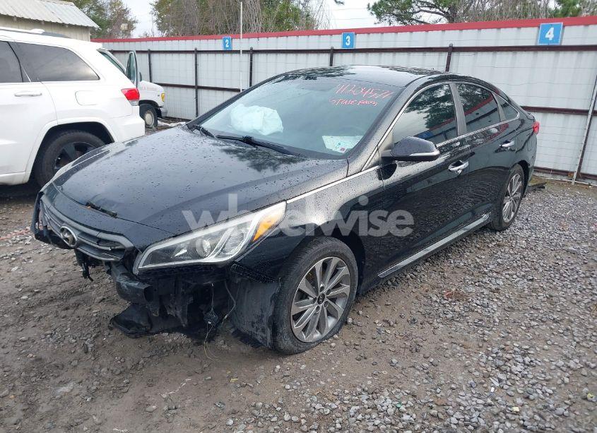 Photo 2 of 2016 Hyundai Sonata SPORT (VIN 5NPE34AF6GH342038)