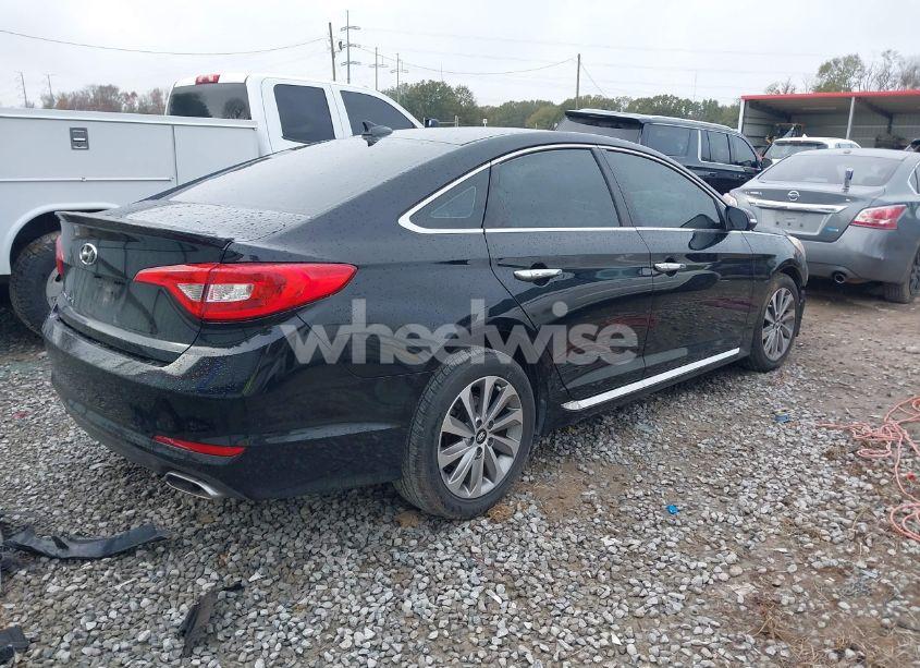 Photo 4 of 2016 Hyundai Sonata SPORT (VIN 5NPE34AF6GH342038)