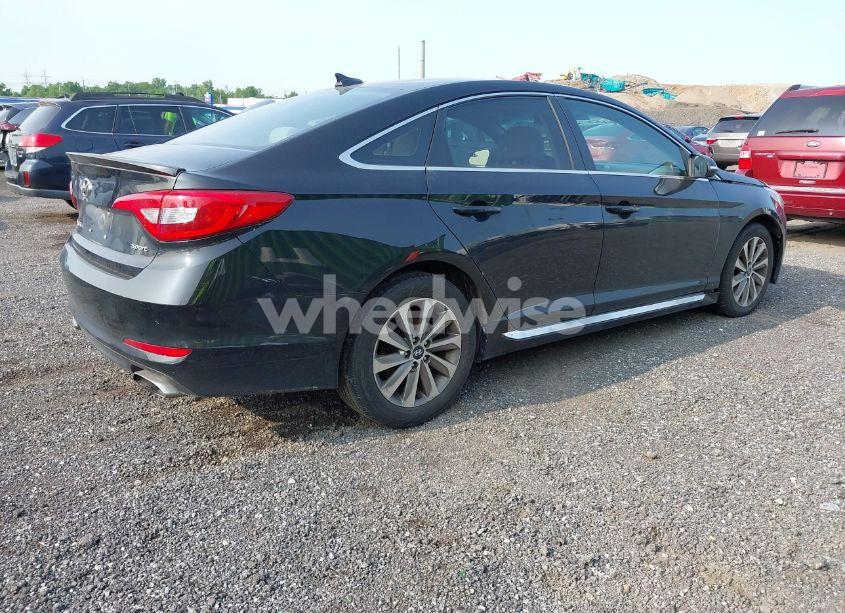 Photo 4 of 2016 Hyundai Sonata SPORT (VIN 5NPE34AF6GH353931)