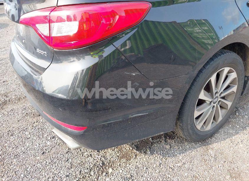 Photo 6 of 2016 Hyundai Sonata SPORT (VIN 5NPE34AF6GH353931)