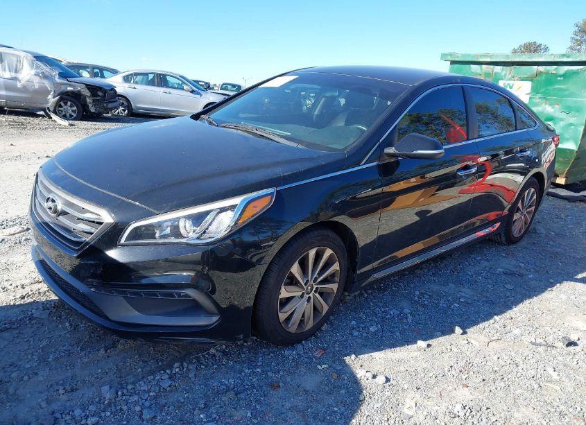 Photo 2 of 2016 Hyundai Sonata SPORT (VIN 5NPE34AF6GH427817)