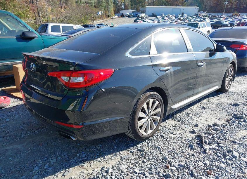 Photo 4 of 2016 Hyundai Sonata SPORT (VIN 5NPE34AF6GH427817)