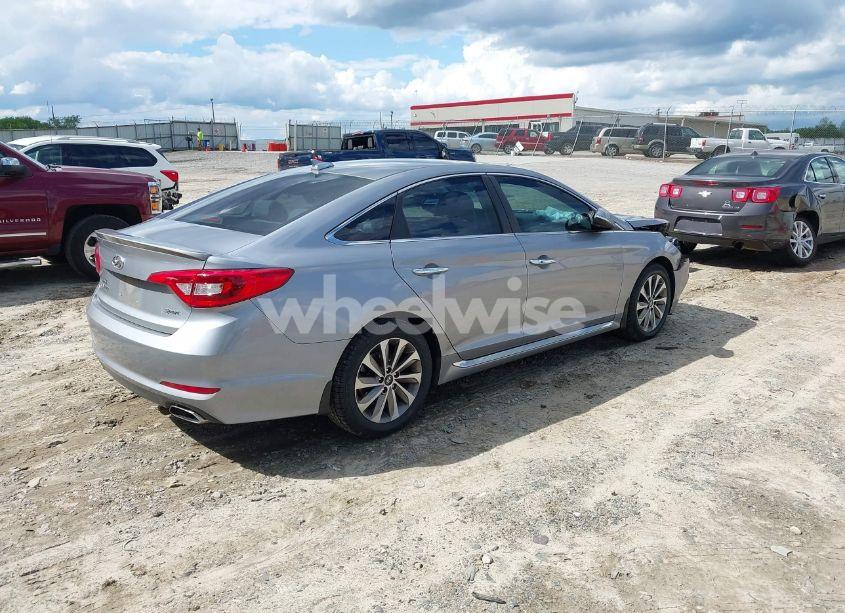 Photo 4 of 2017 Hyundai Sonata SPORT (VIN 5NPE34AF6HH438222)