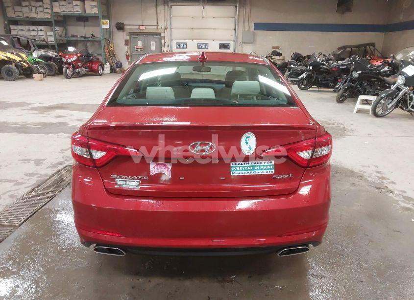 Photo 16 of 2017 Hyundai Sonata SPORT (VIN 5NPE34AF6HH507815)