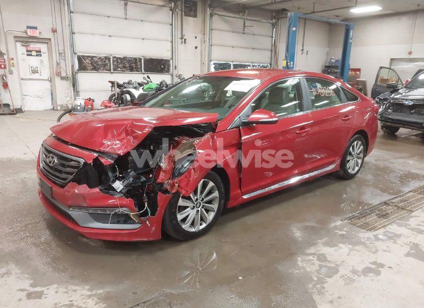 Photo 2 of 2017 Hyundai Sonata SPORT (VIN 5NPE34AF6HH507815)
