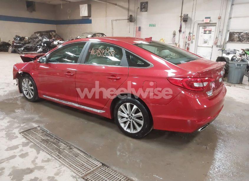 Photo 3 of 2017 Hyundai Sonata SPORT (VIN 5NPE34AF6HH507815)