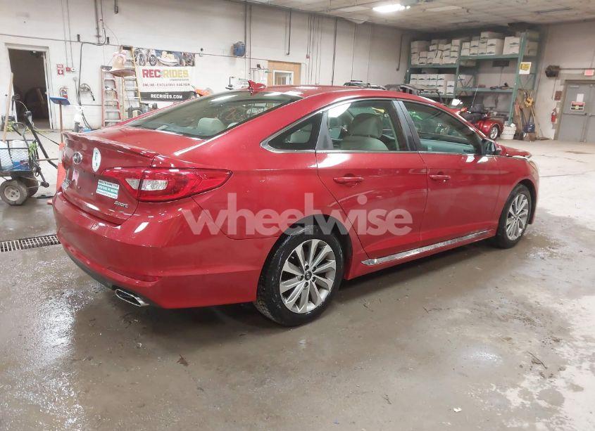 Photo 4 of 2017 Hyundai Sonata SPORT (VIN 5NPE34AF6HH507815)