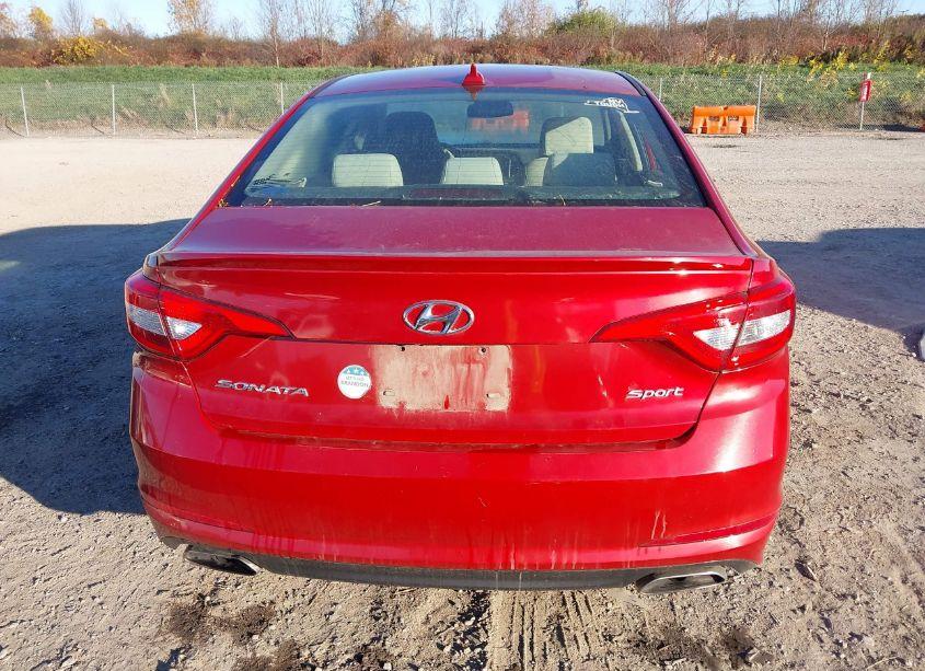Photo 16 of 2017 Hyundai Sonata SPORT (VIN 5NPE34AF6HH525814)