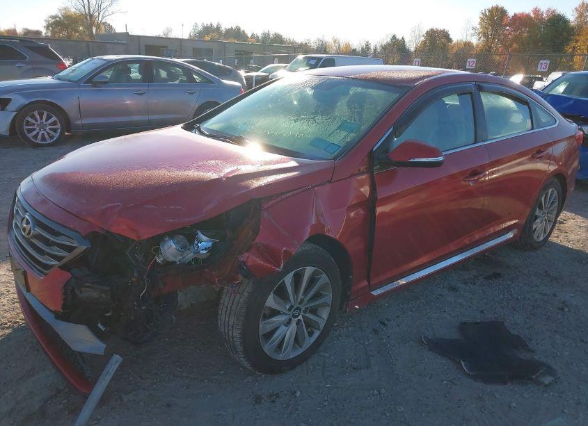 Photo 2 of 2017 Hyundai Sonata SPORT (VIN 5NPE34AF6HH525814)