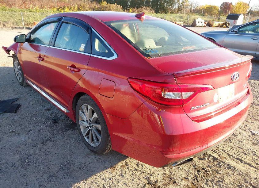 Photo 3 of 2017 Hyundai Sonata SPORT (VIN 5NPE34AF6HH525814)