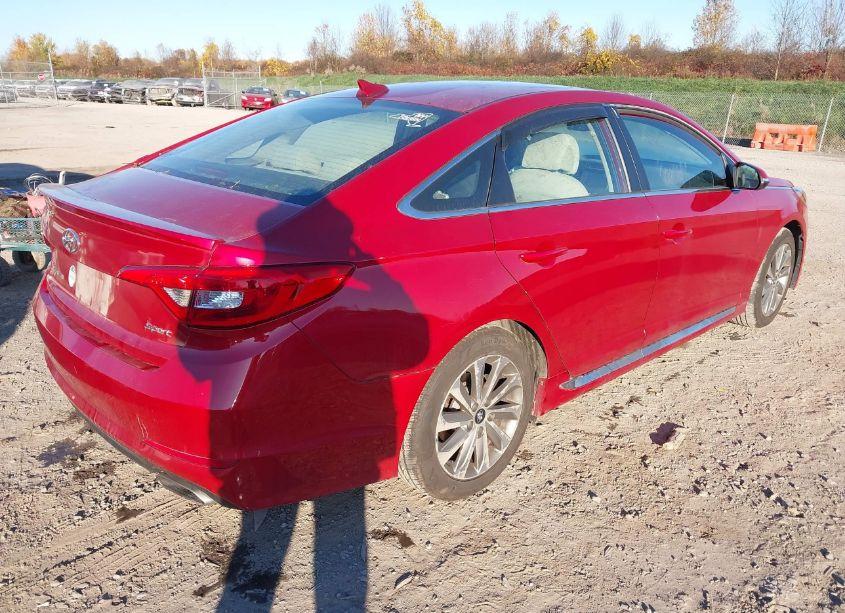 Photo 4 of 2017 Hyundai Sonata SPORT (VIN 5NPE34AF6HH525814)