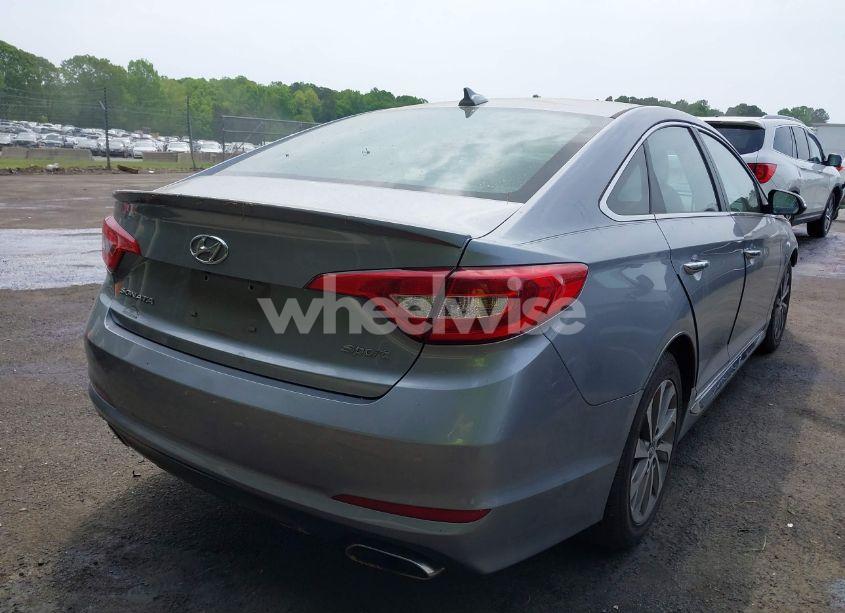 Photo 16 of 2017 Hyundai Sonata SPORT (VIN 5NPE34AF6HH546968)