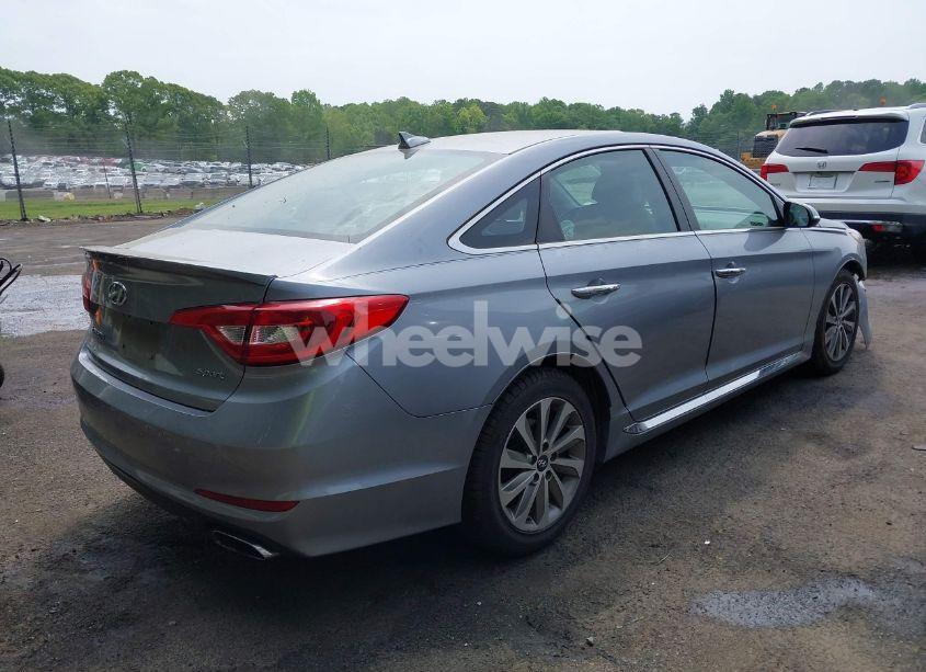 Photo 4 of 2017 Hyundai Sonata SPORT (VIN 5NPE34AF6HH546968)