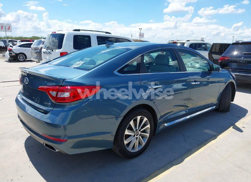 Photo 4 of 2017 Hyundai Sonata SPORT (VIN 5NPE34AF6HH550633)