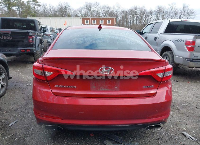 Photo 17 of 2017 Hyundai Sonata SPORT (VIN 5NPE34AF6HH555847)