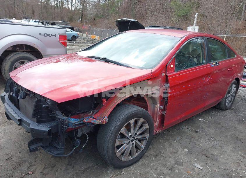 Photo 2 of 2017 Hyundai Sonata SPORT (VIN 5NPE34AF6HH555847)