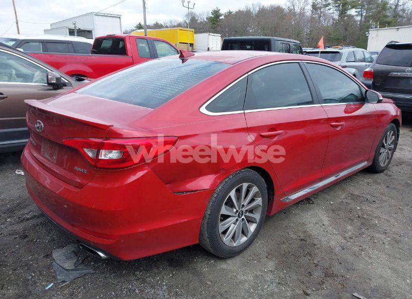 Photo 4 of 2017 Hyundai Sonata SPORT (VIN 5NPE34AF6HH555847)
