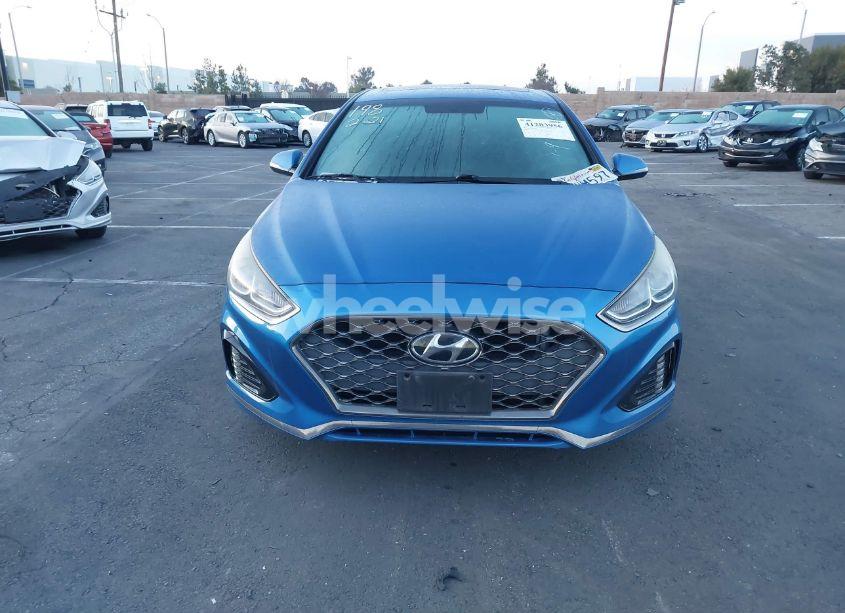 Photo 12 of 2018 Hyundai Sonata SPORT (VIN 5NPE34AF6JH685083)
