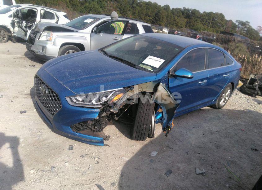Photo 2 of 2019 Hyundai Sonata SEL (VIN 5NPE34AF6KH760270)