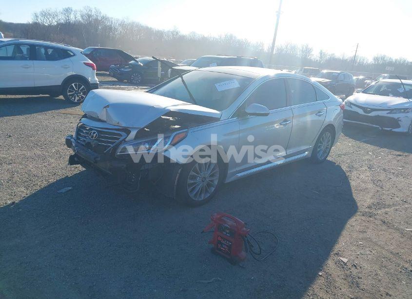 Photo 2 of 2015 Hyundai Sonata LIMITED (VIN 5NPE34AF7FH026985)