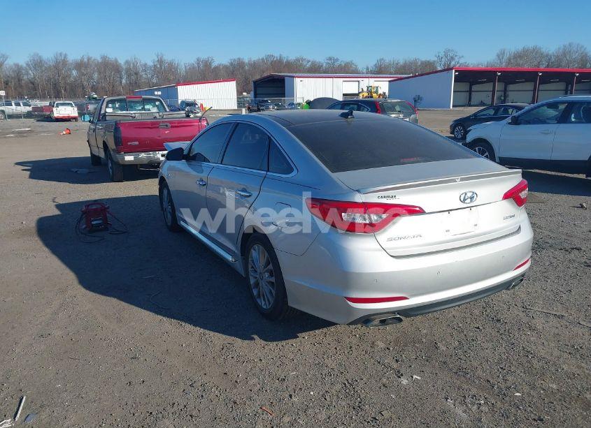 Photo 3 of 2015 Hyundai Sonata LIMITED (VIN 5NPE34AF7FH026985)