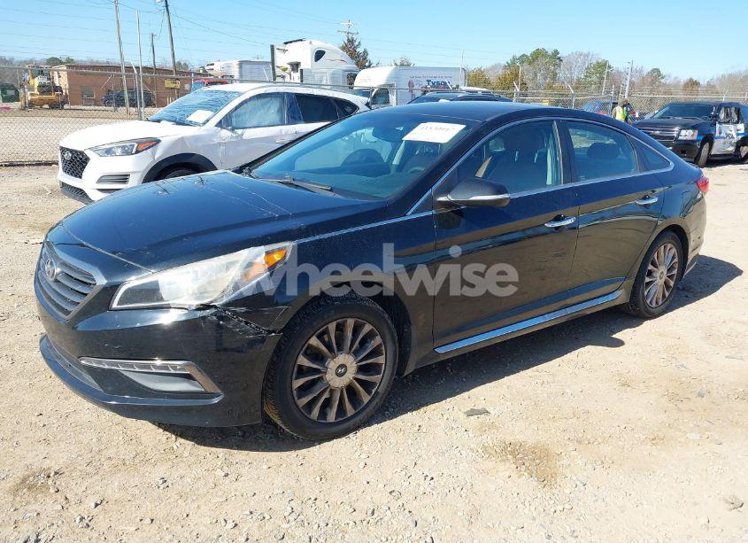 Photo 2 of 2015 Hyundai Sonata LIMITED (VIN 5NPE34AF7FH037159)