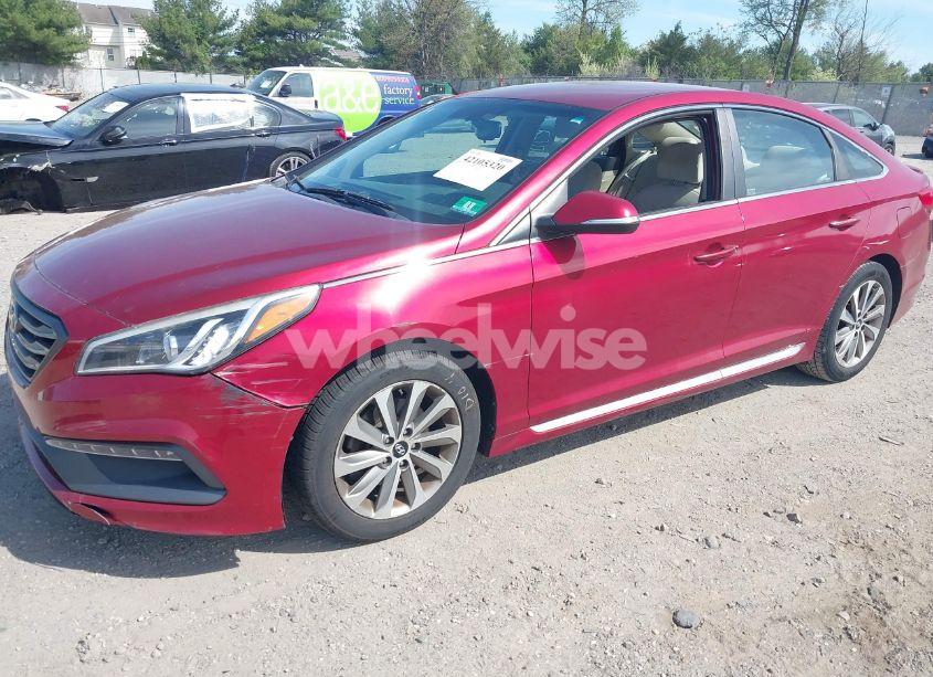 Photo 2 of 2015 Hyundai Sonata SPORT (VIN 5NPE34AF7FH088872)