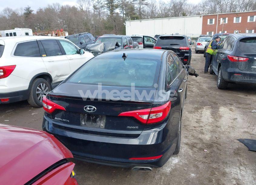Photo 16 of 2015 Hyundai Sonata SPORT (VIN 5NPE34AF7FH092534)