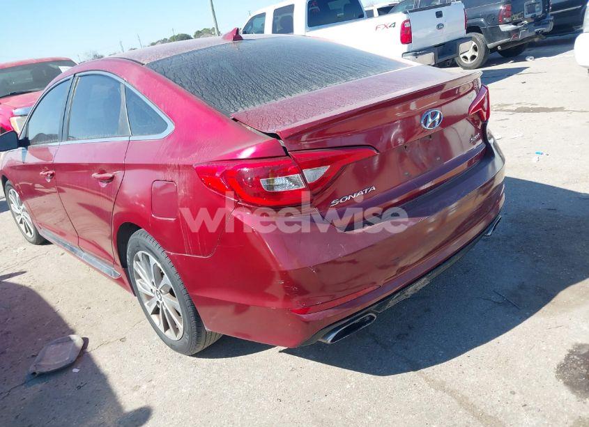 Photo 3 of 2015 Hyundai Sonata SPORT (VIN 5NPE34AF7FH122633)