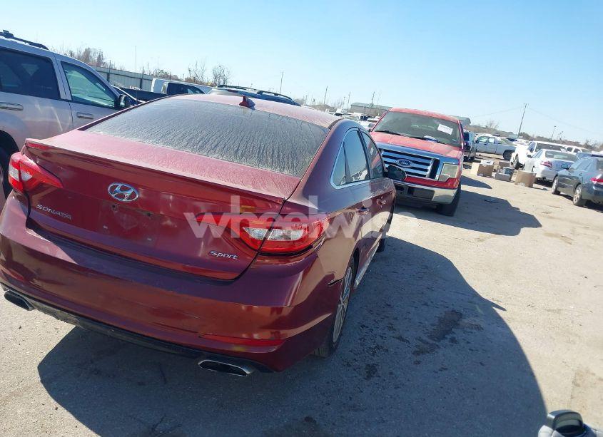 Photo 4 of 2015 Hyundai Sonata SPORT (VIN 5NPE34AF7FH122633)