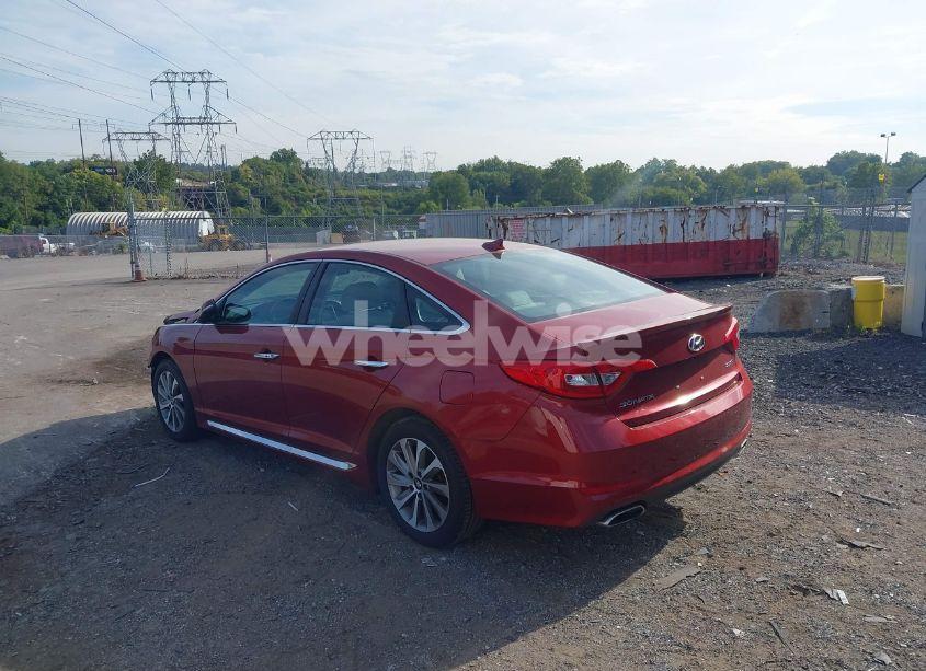 Photo 3 of 2015 Hyundai Sonata SPORT (VIN 5NPE34AF7FH146348)
