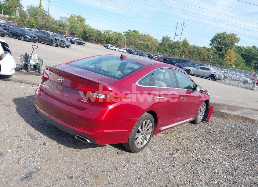 Photo 4 of 2015 Hyundai Sonata SPORT (VIN 5NPE34AF7FH146348)