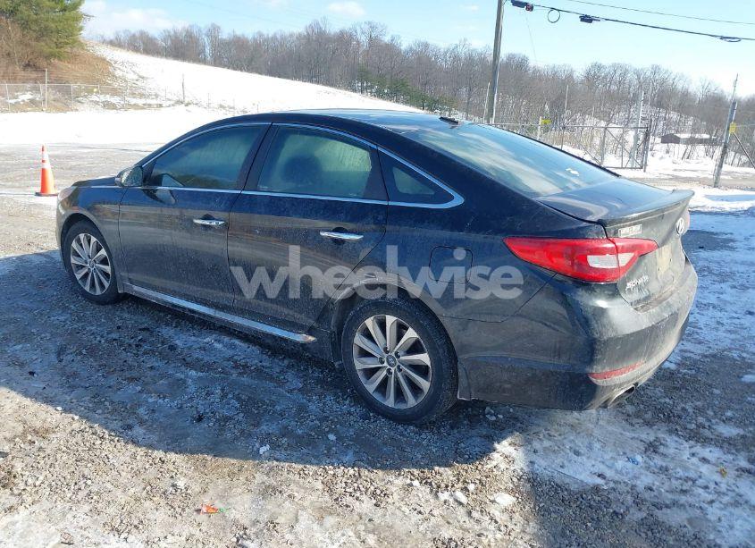 Photo 3 of 2015 Hyundai Sonata SPORT (VIN 5NPE34AF7FH213689)