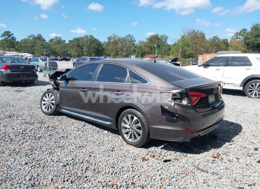 Photo 3 of 2016 Hyundai Sonata SPORT (VIN 5NPE34AF7GH271528)