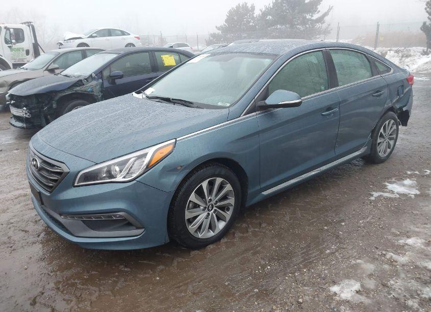 Photo 2 of 2016 Hyundai Sonata SPORT (VIN 5NPE34AF7GH293108)