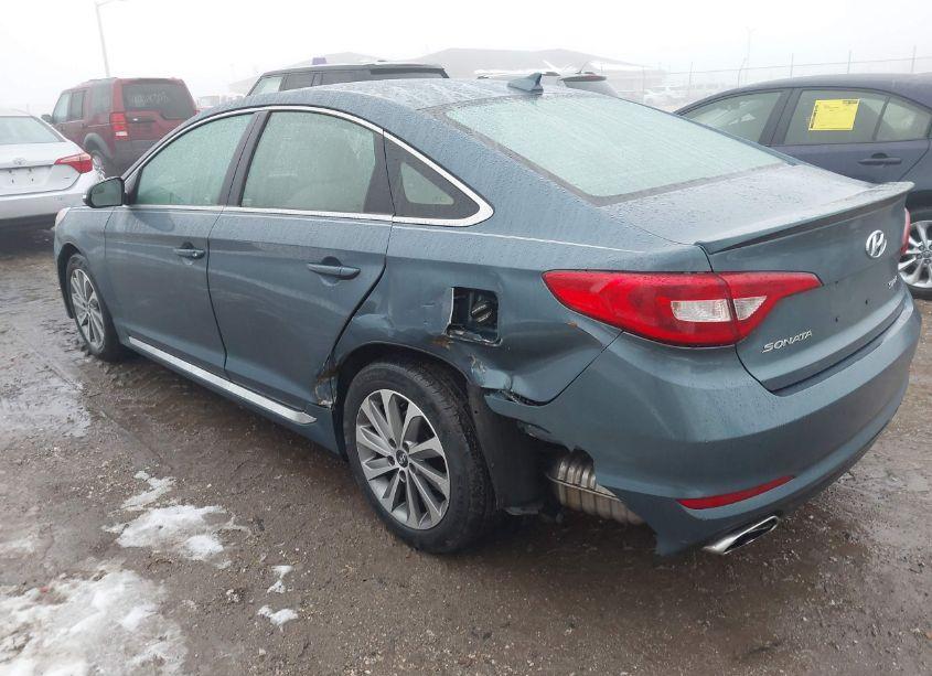 Photo 3 of 2016 Hyundai Sonata SPORT (VIN 5NPE34AF7GH293108)