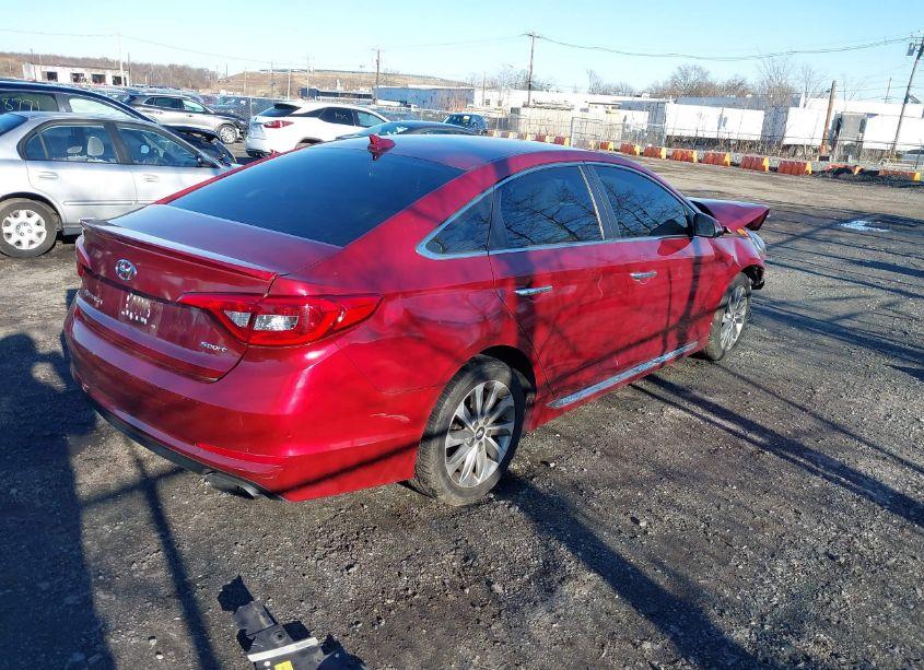 Photo 4 of 2016 Hyundai Sonata SPORT (VIN 5NPE34AF7GH309114)