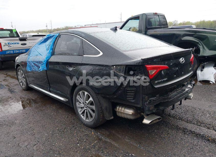 Photo 3 of 2016 Hyundai Sonata SPORT (VIN 5NPE34AF7GH320937)