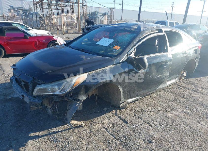 Photo 2 of 2016 Hyundai Sonata SPORT (VIN 5NPE34AF7GH324339)