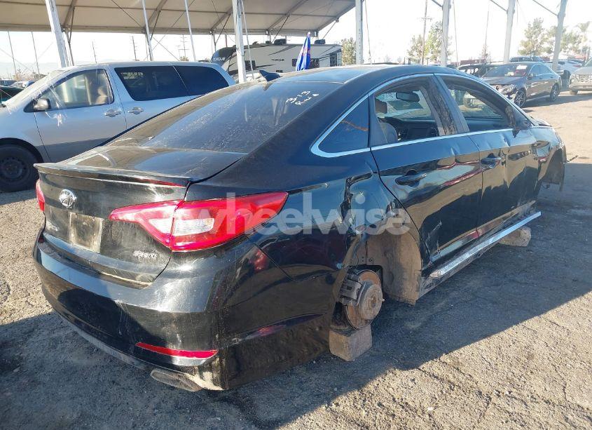 Photo 4 of 2016 Hyundai Sonata SPORT (VIN 5NPE34AF7GH324339)