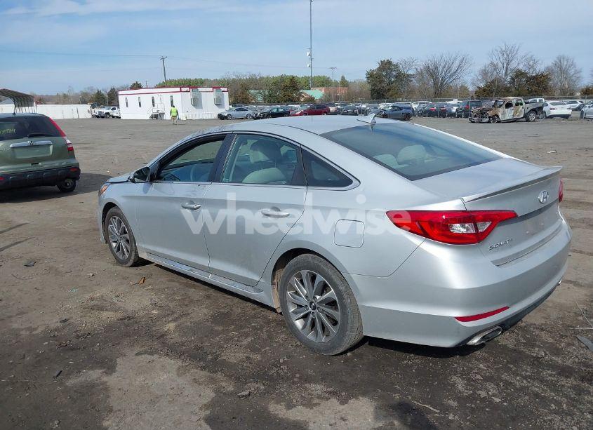 Photo 3 of 2016 Hyundai Sonata SPORT (VIN 5NPE34AF7GH333185)