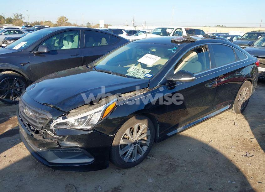 Photo 2 of 2016 Hyundai Sonata SPORT (VIN 5NPE34AF7GH333512)
