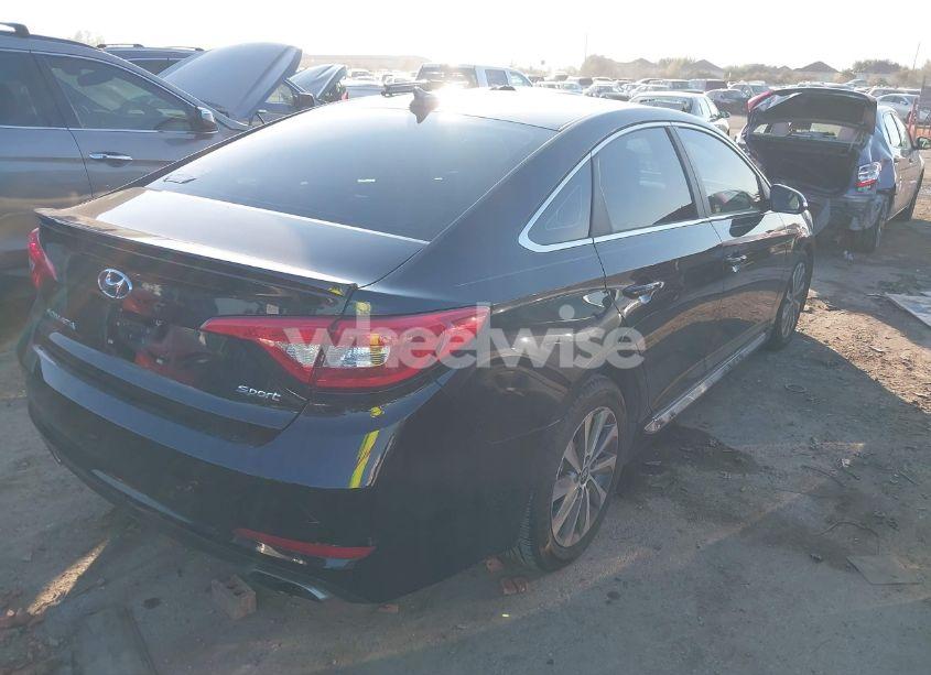 Photo 4 of 2016 Hyundai Sonata SPORT (VIN 5NPE34AF7GH333512)
