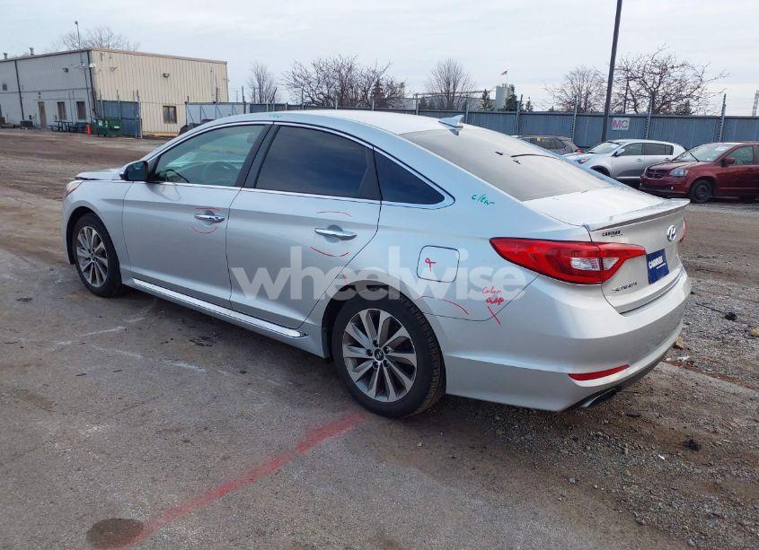 Photo 3 of 2016 Hyundai Sonata SPORT (VIN 5NPE34AF7GH376229)