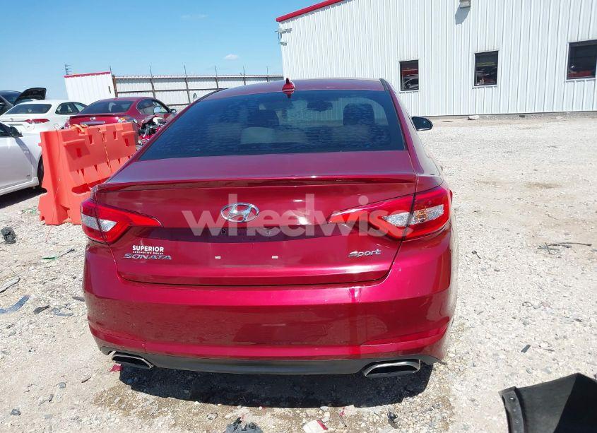 Photo 17 of 2016 Hyundai Sonata SPORT (VIN 5NPE34AF7GH396416)