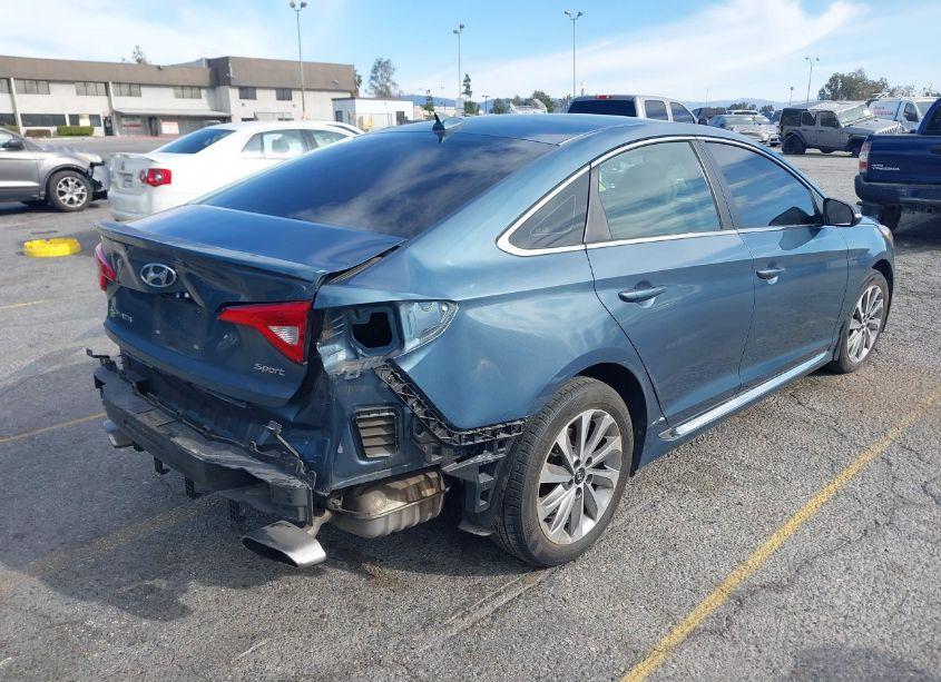 Photo 4 of 2016 Hyundai Sonata SPORT (VIN 5NPE34AF7GH413313)